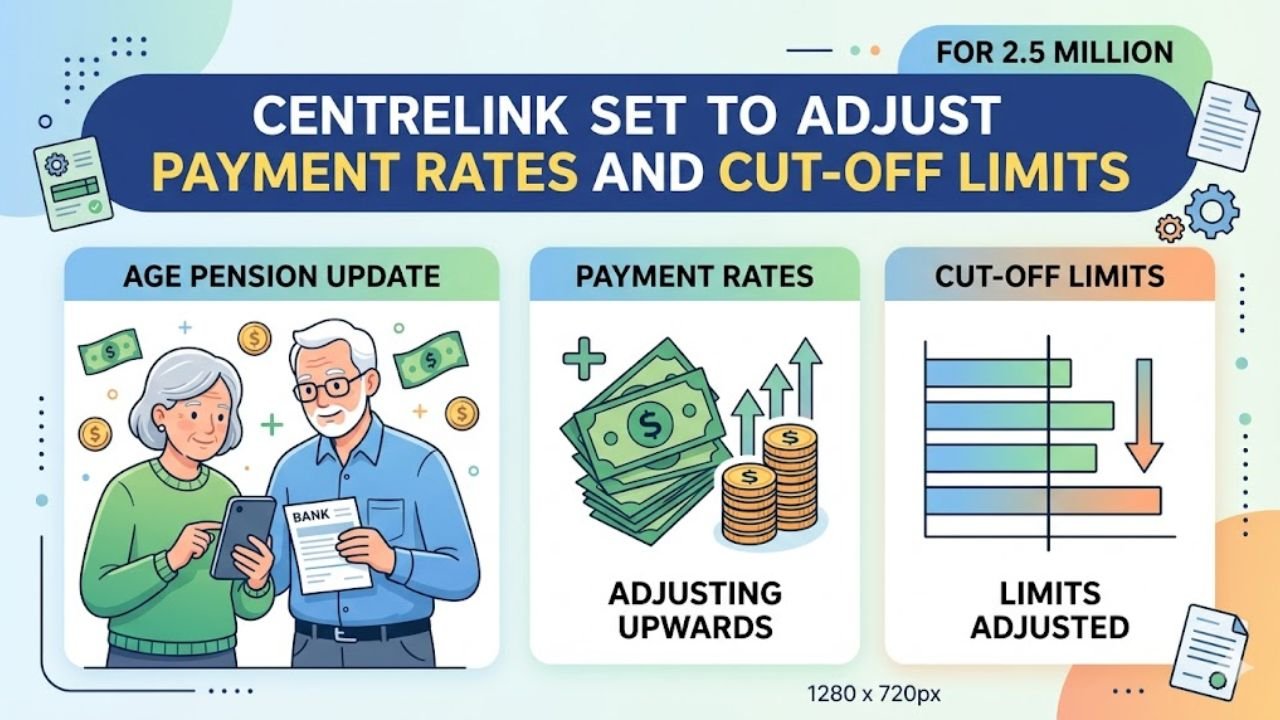 Age Pension Update: Centrelink Set to Adjust Payment Rates and Cut-Off Limits for 2.5 Million