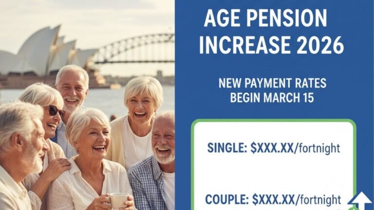 Australia Age Pension Increase 2026: New Payment Rates Begin March 15