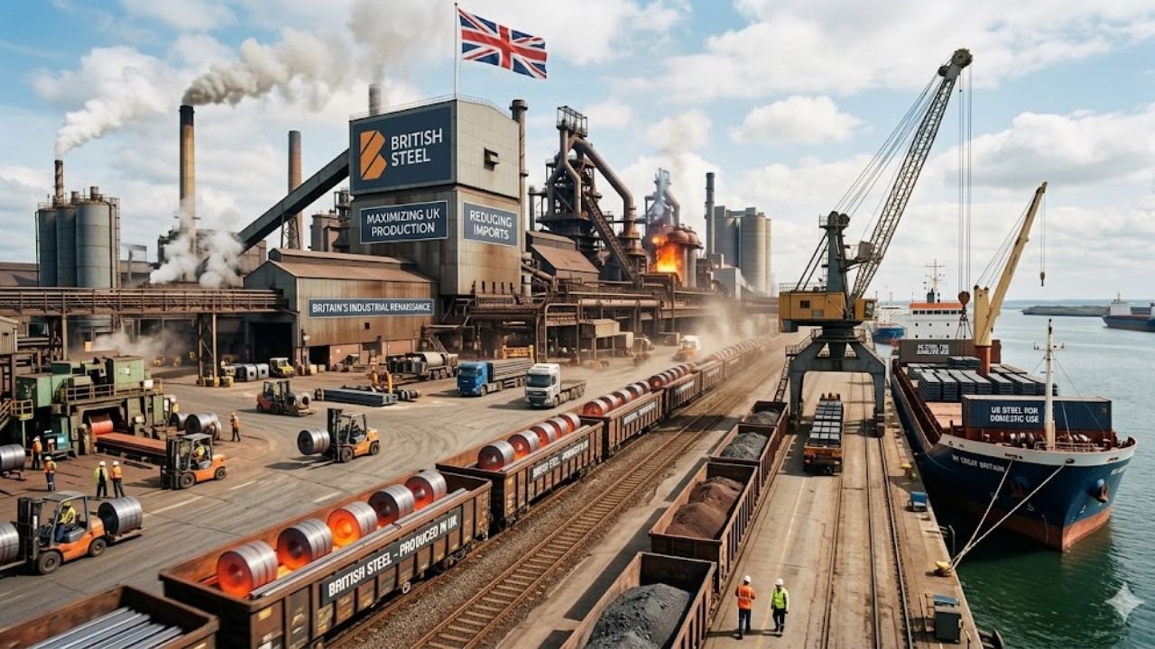 Britain Pushes to Increase Steel Manufacturing and Decrease Import Needs