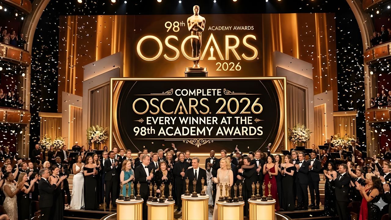 Complete Oscars 2026 Winners: Every Winner at the 98th Academy Awards
