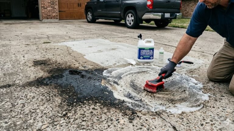 Concrete Oil Stain Removal: Effective Solutions for Stubborn Grease