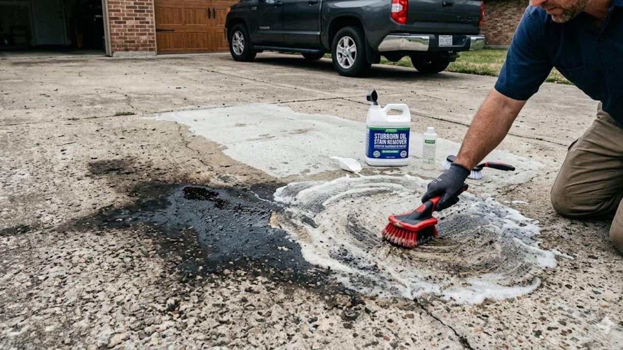 Concrete Oil Stain Removal: Effective Solutions for Stubborn Grease