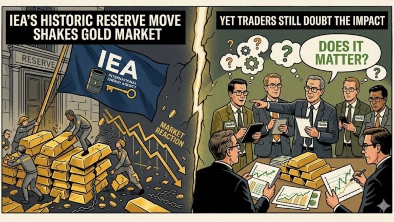 IEA’s Historic Reserve Move Shakes Gold Market — Yet Traders Still Doubt the Impact