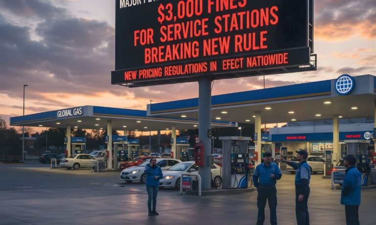Major Petrol Price Change Begins Today: $3,000 Fines for Service Stations Breaking New Rule
