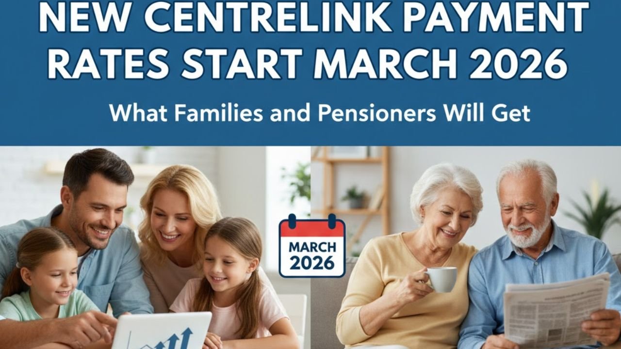 New Centrelink Payment Rates Start March 2026: What Families and Pensioners Will Get