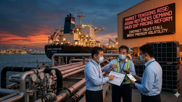 Oil Market Tensions Rise as Asian Refiners Seek Saudi Pricing Reform