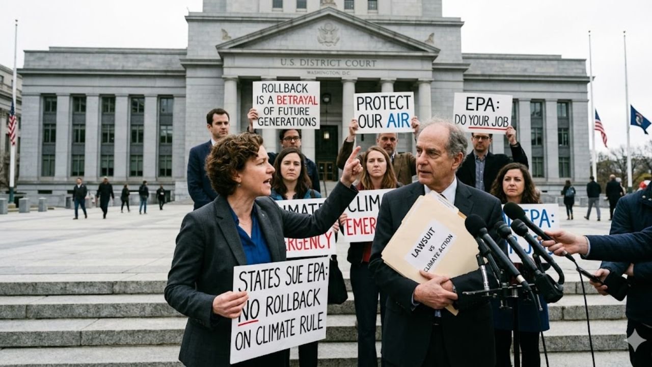 Trump EPA Faces Lawsuit from States Over Climate Rule Rollback