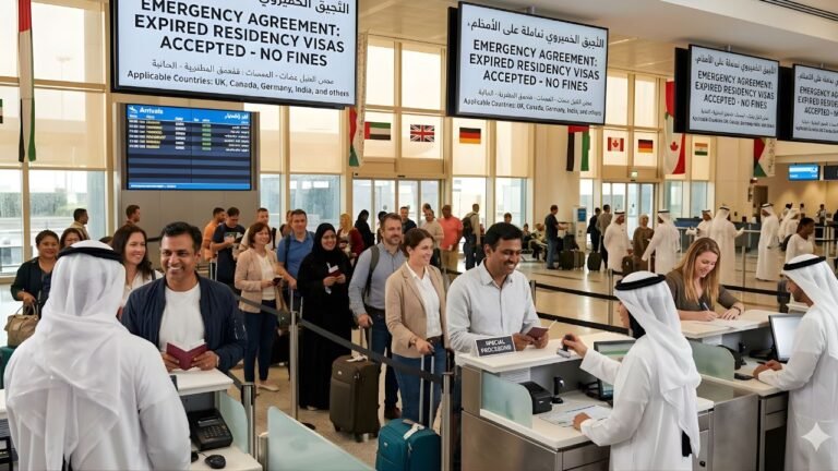 UAE Allows Expats With Expired Residency Visas to Return Without Fines as UK, Canada, Germany, India Join Emergency Agreement