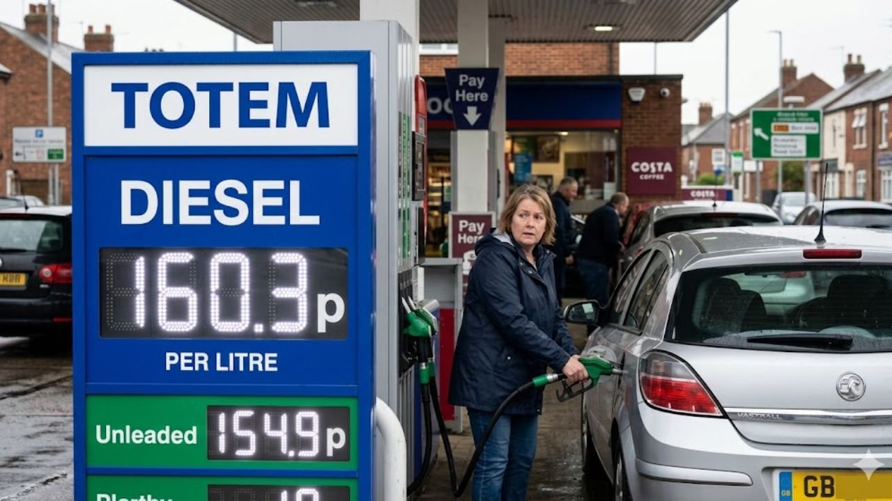 UK Diesel Prices Surge to 160.3p per Litre – What Drivers Need to Know