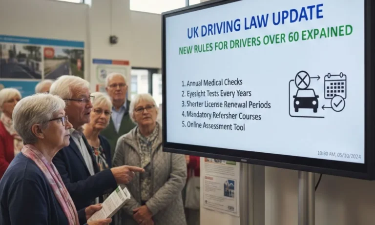 UK Driving Law Update: New Rules for Drivers Over 60 Explained